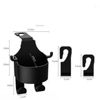 Car Seat Back Hook Cup & Bag Holder