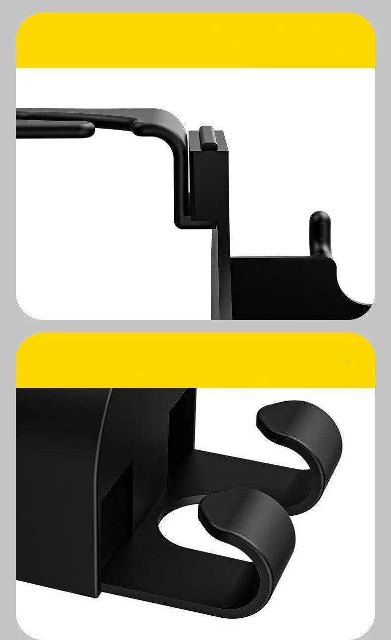 Car Seat Back Hook Cup & Bag Holder