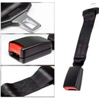 Car Seat Belt Extender 14-Inch Metal Tongue Secure Lock