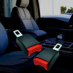 Car Seat Belt Extender Stainless Steel Quick-Click Universal Fit