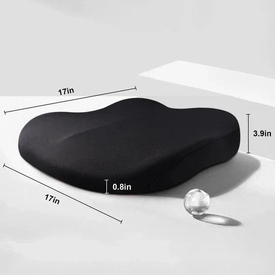 Car Seat Booster Cushion 3 Inch Contoured Non-Slip