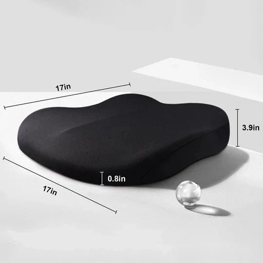 Car Seat Booster Cushion 3 Inch Lift Stable Non-Slip