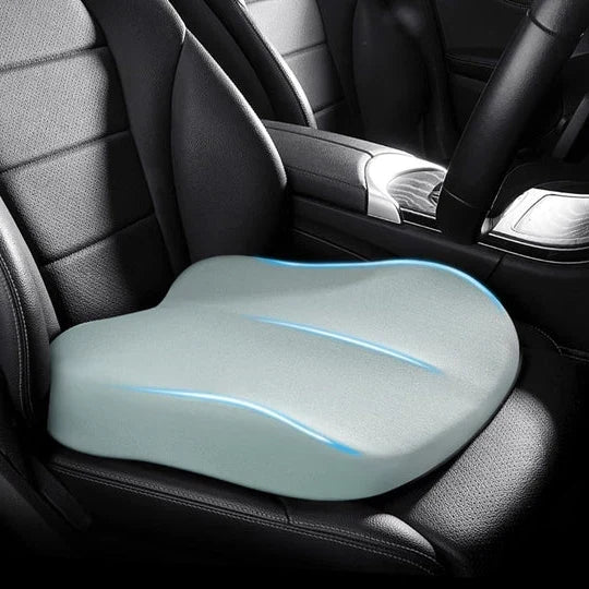 Car Seat Booster Cushion Ergonomic Height Lift High-Resilience Padding