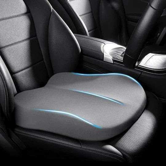 Car Seat Booster Cushion Ergonomic Height Lift High-Resilience Padding