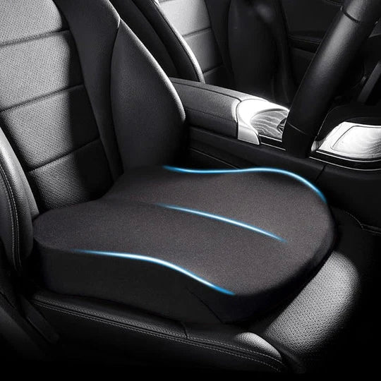 Car Seat Booster Cushion Ergonomic Height Lift High-Resilience Padding