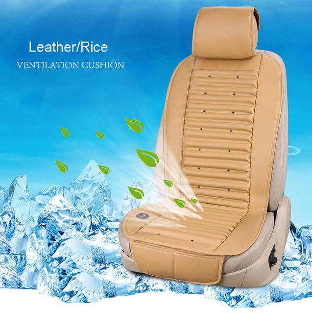 Car Seat Cover Air-Cooled Integrated Fan Universal Fit