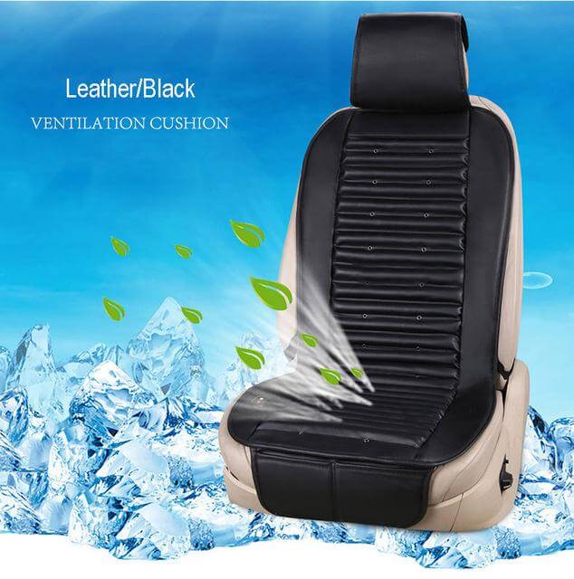 Car Seat Cover Air-Cooled Integrated Fan Universal Fit