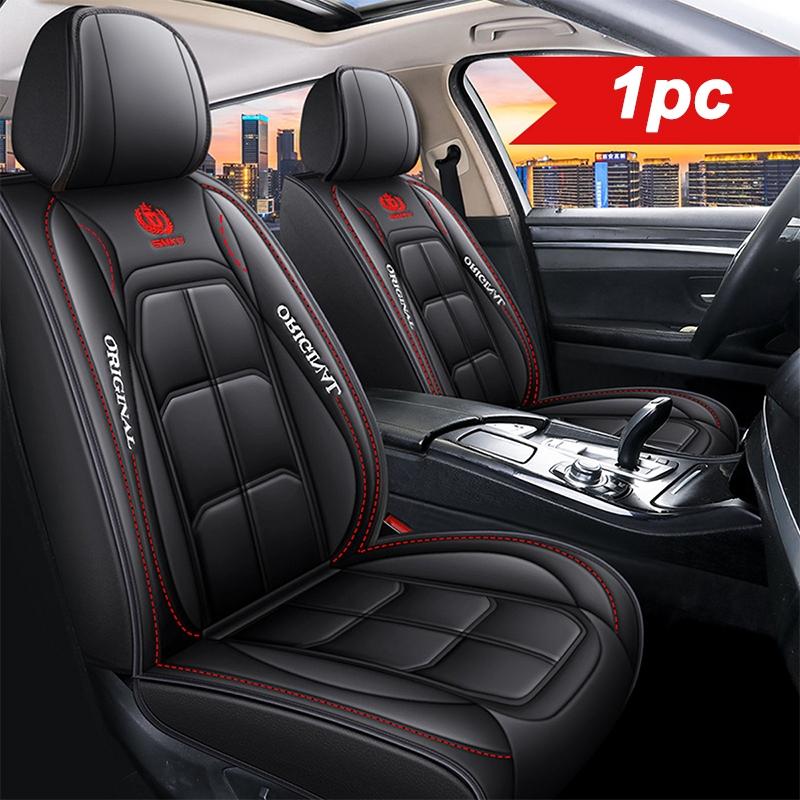 Car Seat Cover Faux Leather Padded Foam Non-Slip