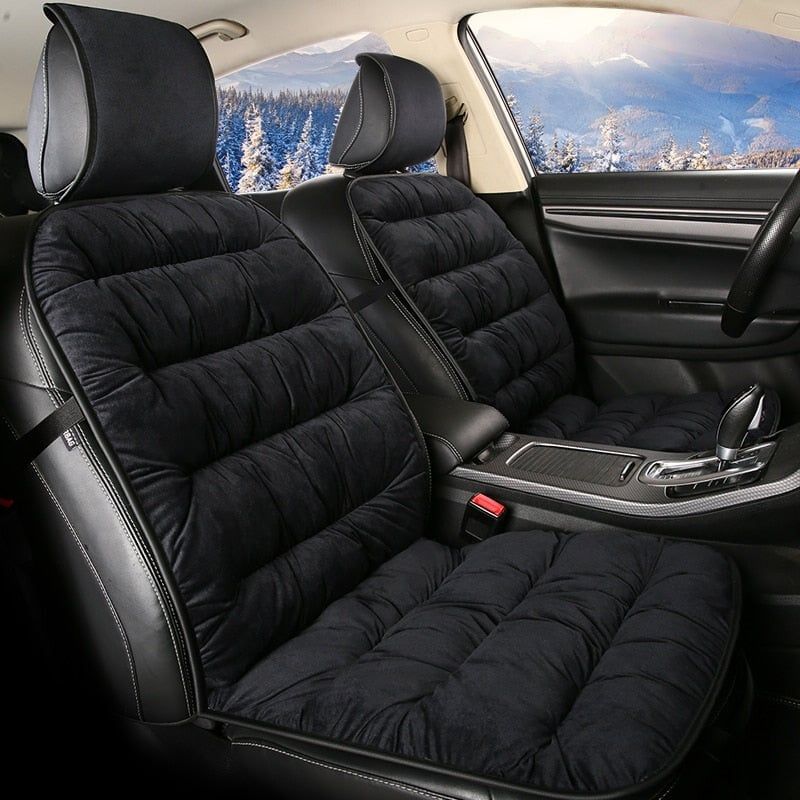 Car Seat Cover Padded Plush & Sponge Universal Fit