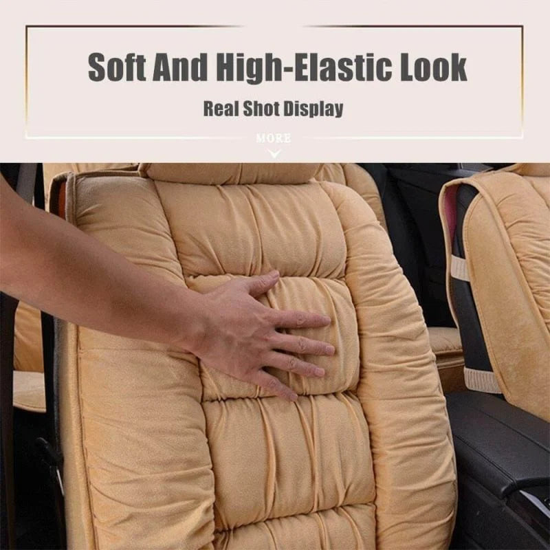 Car Seat Cover Plush Sponge Foam Universal Fit