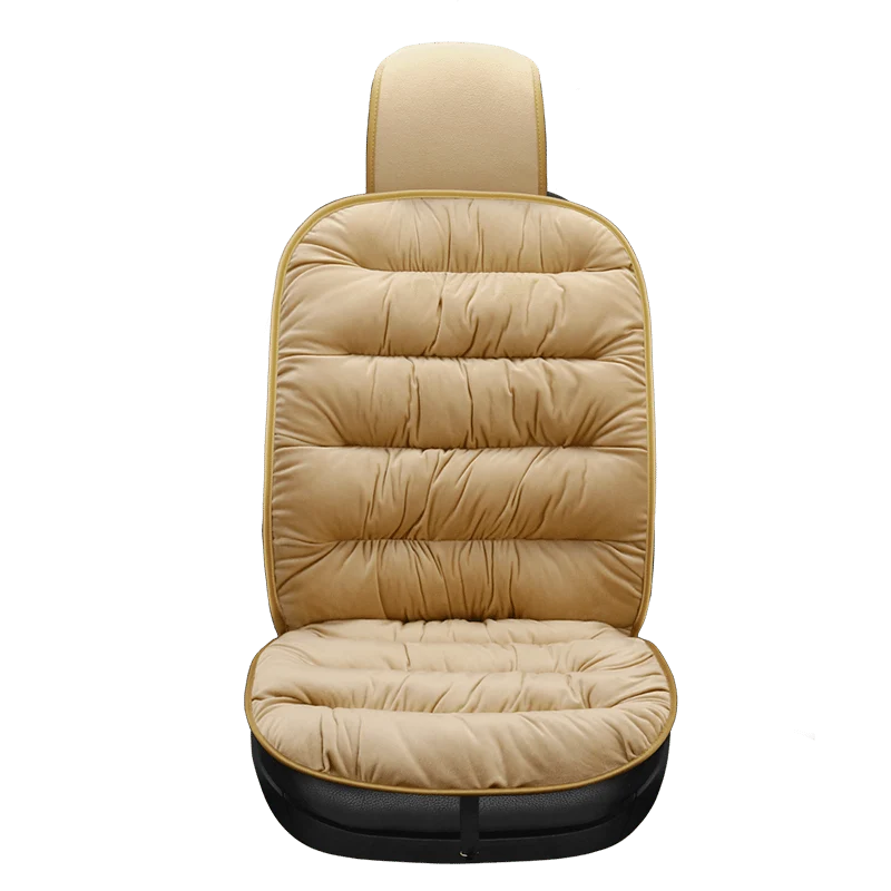 Car Seat Cover Plush Top Polyester Padding Universal Fit