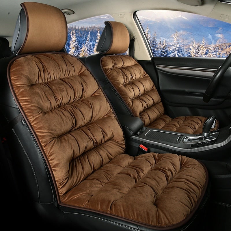 Car Seat Cover Soft Elastic Cushioned Universal Fit