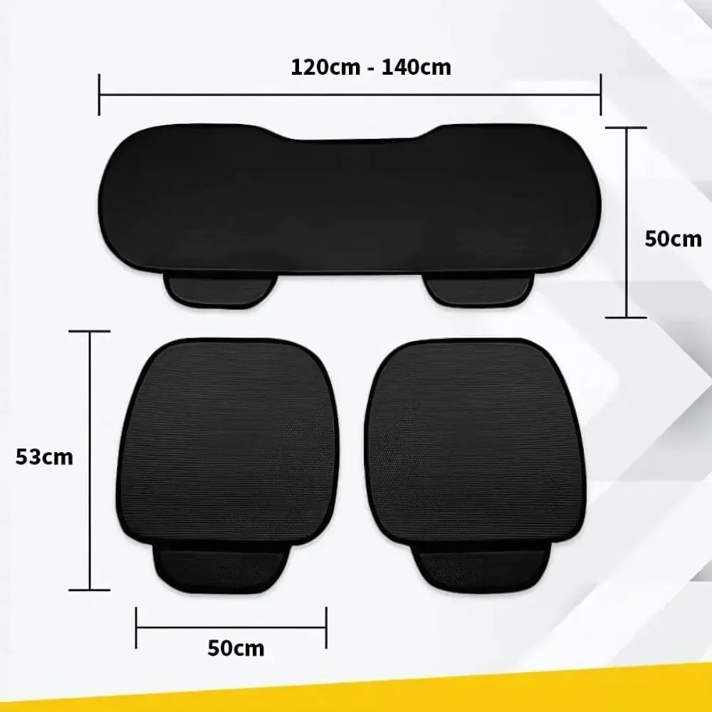 Car Seat Covers Breathable Ice Silk Anti-Slip Backing