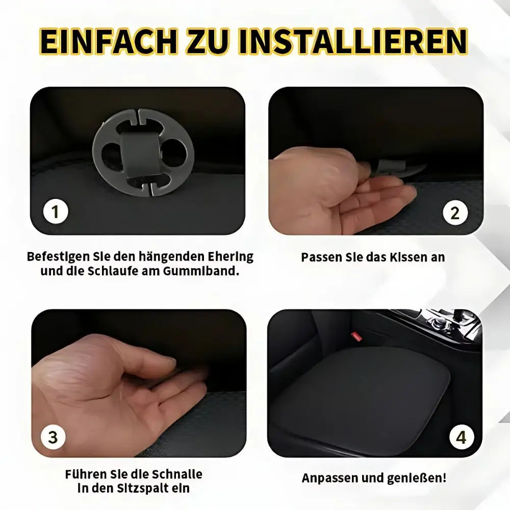 Car Seat Covers Breathable Ice Silk Anti-Slip Backing