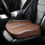 Car Seat Cushion 3 Inch Lift Memory Foam Non-Slip