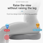 Car Seat Cushion 3 Inch Lift Memory Foam Non-Slip