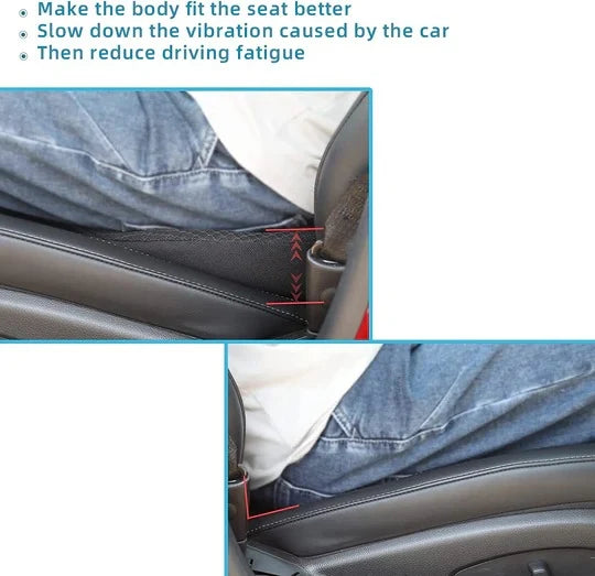 Car Seat Cushion 8.9 cm Height Boost Removable Cover