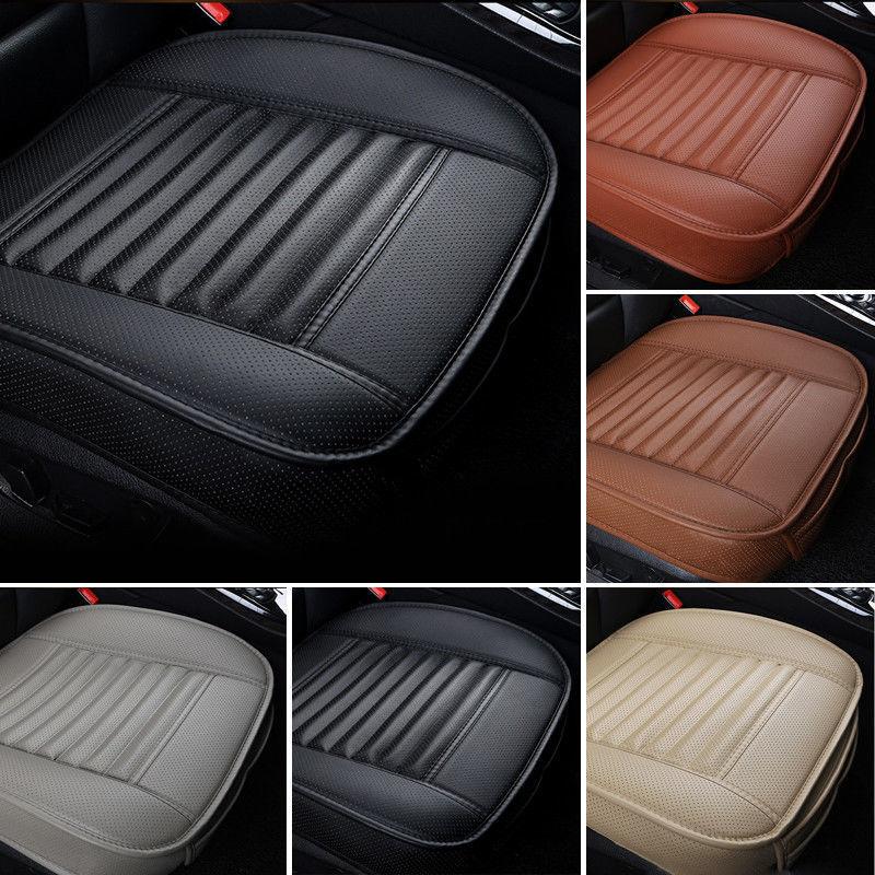 Car Seat Cushion Bamboo Charcoal Leather Odor-Resistant & Breathable