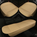 Car Seat Cushion Bamboo Charcoal Leather Odor-Resistant & Breathable