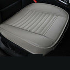 Car Seat Cushion Bamboo Charcoal Leather Odor-Resistant & Breathable