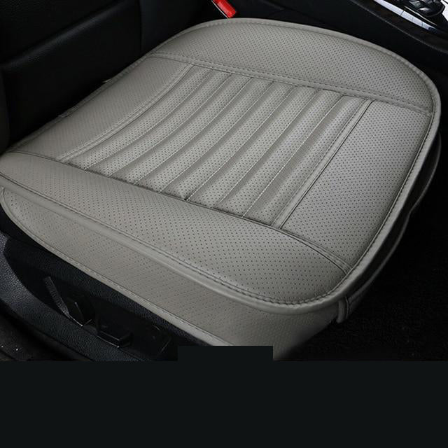 Car Seat Cushion Bamboo Charcoal Leather Odor-Resistant & Breathable