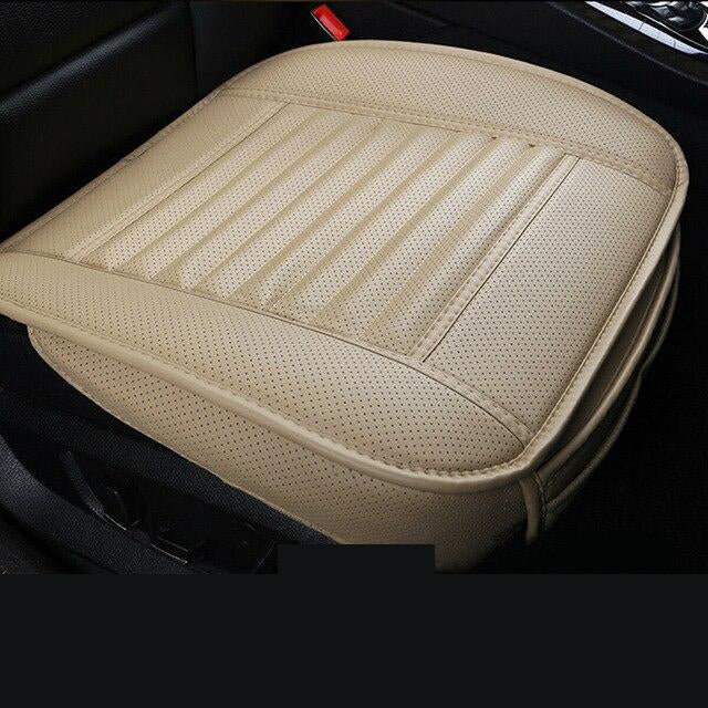 Car Seat Cushion Bamboo Charcoal Leather Odor-Resistant & Breathable