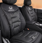 Car Seat Cushion Contoured Lumbar Support Breathable Washable Cover