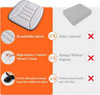 Car Seat Cushion Ergonomic Memory Foam Anti-Slip