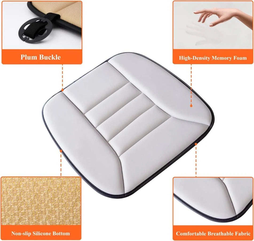 Car Seat Cushion Ergonomic Memory Foam Anti-Slip