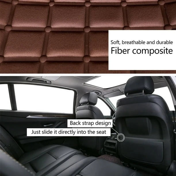 Car Seat Cushion Heated Lumbar Support 12V Plug