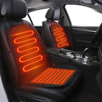 Car Seat Cushion Heated Lumbar Support 12V Plug
