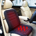 Car Seat Cushion Heated Quilted 12V Plug Adjustable Heat