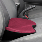Car Seat Cushion Height-Boosting Foam Core & Non-Slip Base