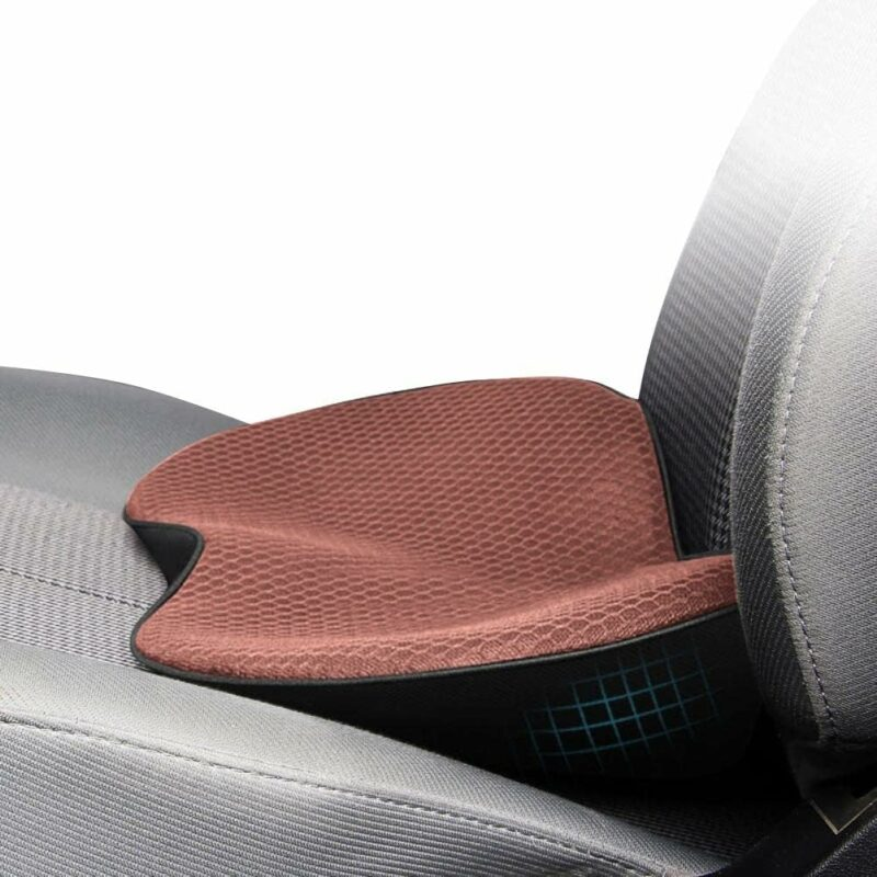 Car Seat Cushion Memory Foam 3.5 Inch Lift