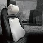 Car Seat Cushion Memory Foam Headrest & Lumbar Support