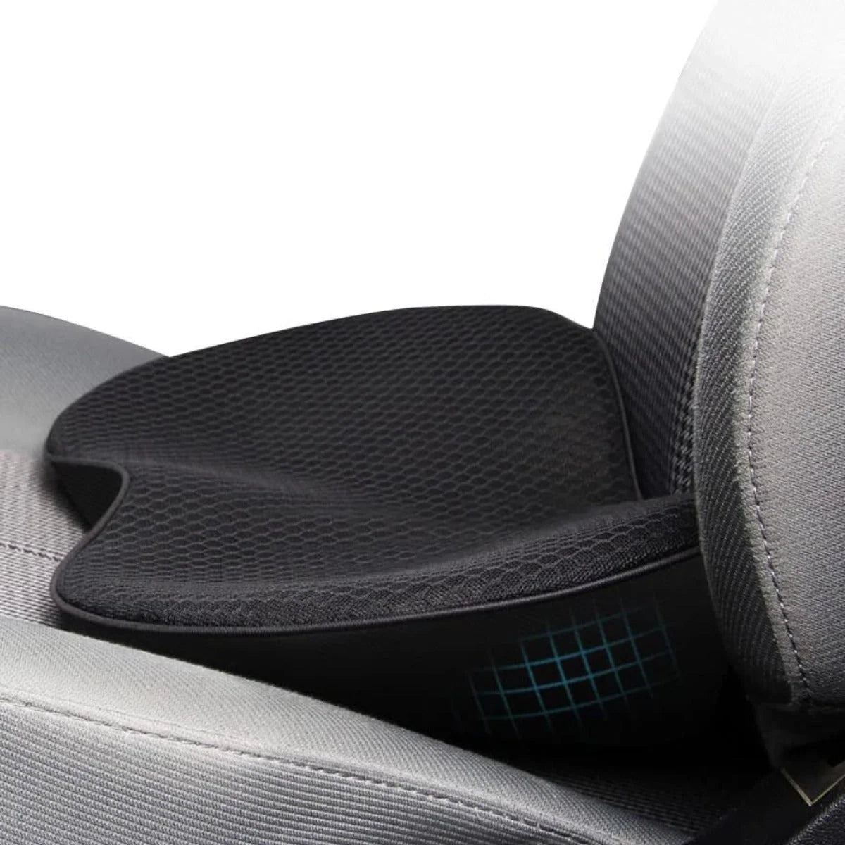 Car Seat Cushion Memory Foam Raises Seat 3.5 Inches