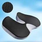 Car Seat Cushion Memory Foam U-Shaped Tailbone Cutout