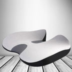 Car Seat Cushion Memory Foam U-Shaped Tailbone Cutout