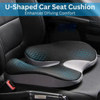 Car Seat Cushion Memory Foam U-Shaped Tailbone Cutout