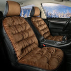 Car Seat Cushion Pad Full-Length Quilted Headrest Cover