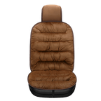 Car Seat Cushion Pad Full-Length Quilted Headrest Cover