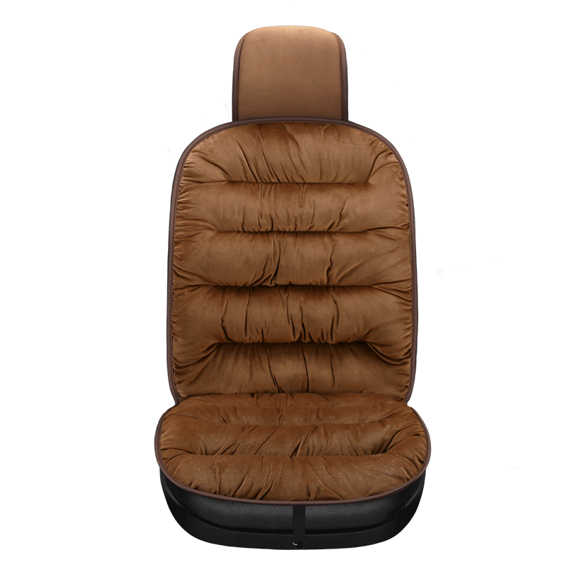 Car Seat Cushion Pad Full-Length Quilted Headrest Cover