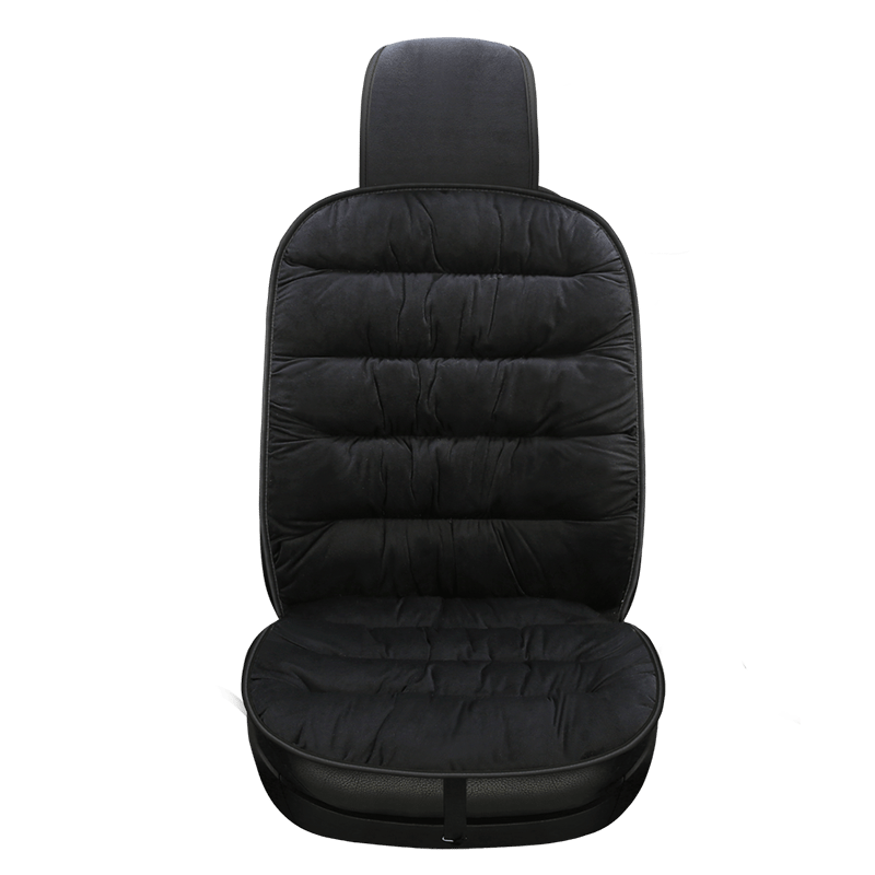 Car Seat Cushion Pad Full-Length Quilted Headrest Cover