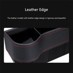 Car Seat Gap Organizer PU Leather Multi-Pocket Universal Fit