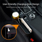 Car Seat Gap Organizer PU Leather Multi-Pocket Universal Fit