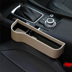 Car Seat Gap Organizer PU Leather Multi-Pocket Universal Fit