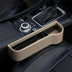 Car Seat Gap Organizer PU Leather Multi-Pocket Universal Fit