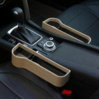 Car Seat Gap Organizer PU Leather Multi-Pocket Universal Fit