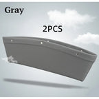 Car Seat Gap Organizer Slim Wedge Faux Leather Pocket
