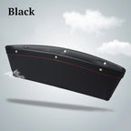 Car Seat Gap Organizer Slim Wedge Faux Leather Pocket